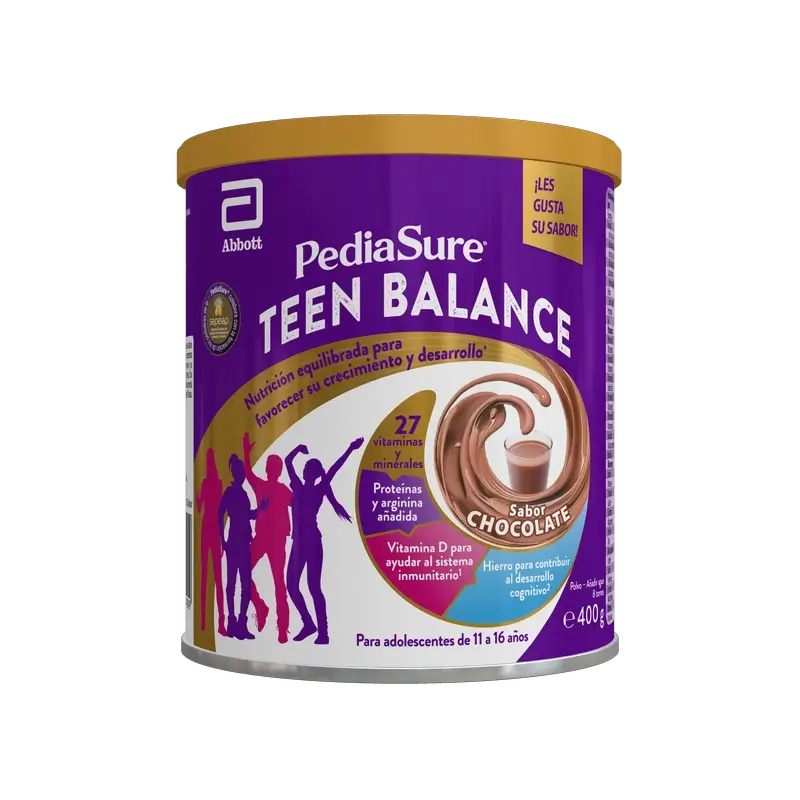 Pediasure Teen Balance Chocolate Powder Teenage Food Supplement with Vitamins, Proteins, Minerals , 400 g