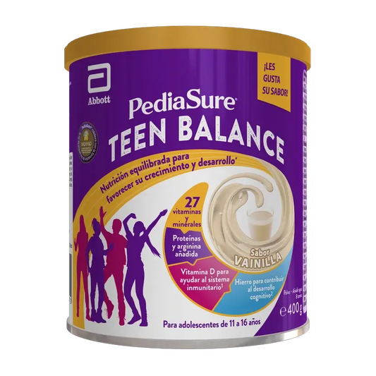 Pediasure Teen Balance Vanilla Powder Teenage Food Supplement with Vitamins, Proteins, Minerals , 400 g