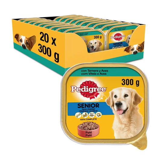 Pedigree Senior Terrine Box 20X300Gr