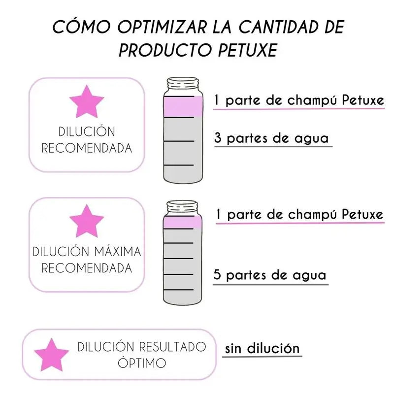 Petuxe Champú Especial Volumen 500 Ml