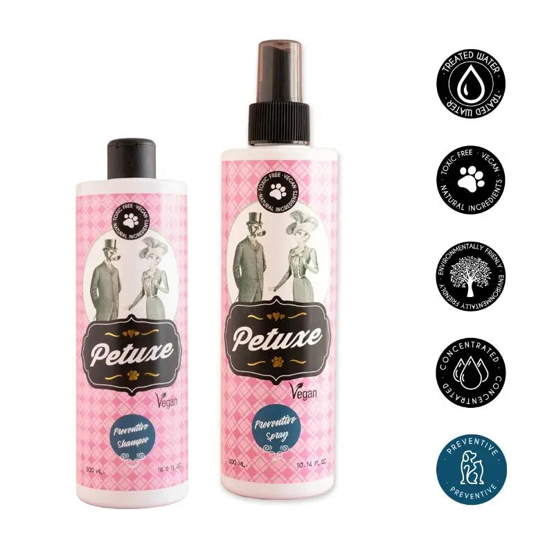 Petuxe Pack Preventivo (Champú + Spray)