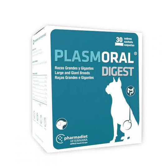 Plasmoral Digest Razas Grandes y Gigantes, 30 sobres