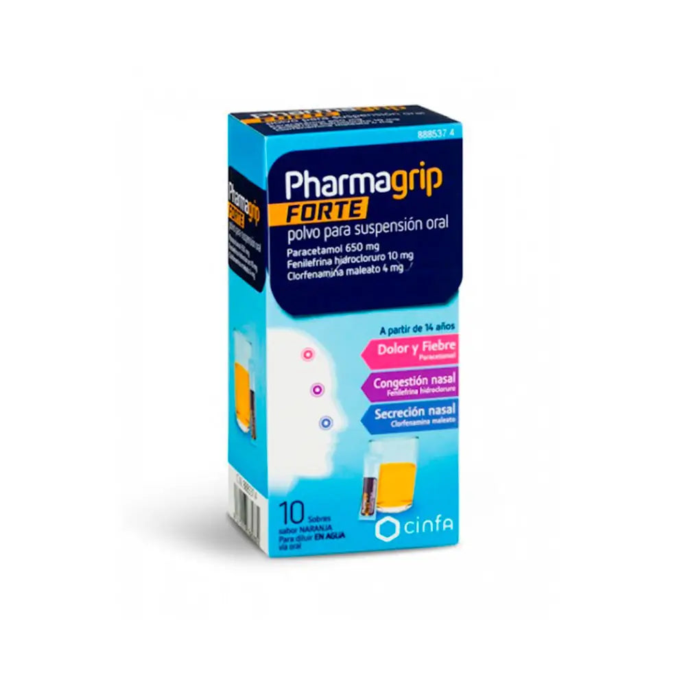 Pharmagrip Forte 10 sobres