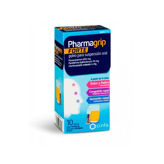 Pharmagrip Forte 10 sobres