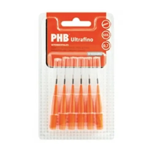 PHB Cepillo Interdental Ultrafino, 6 Unidades