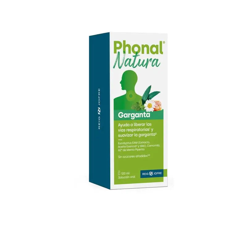 Phonal Natura Throat 120 Ml, 120 ml