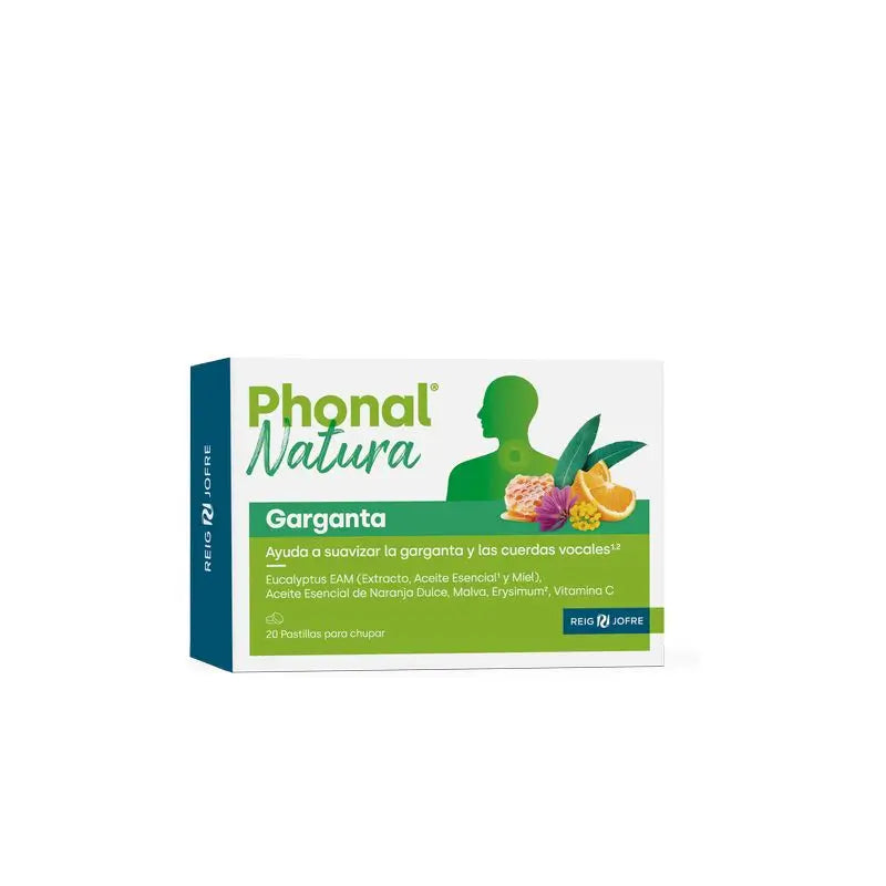 Phonal Natura Throat, 20 lozenges