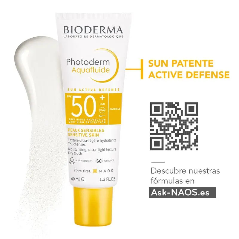 BIODERMA Photoderm Max Aquafluide Colourless SPF 50+ 40 ml