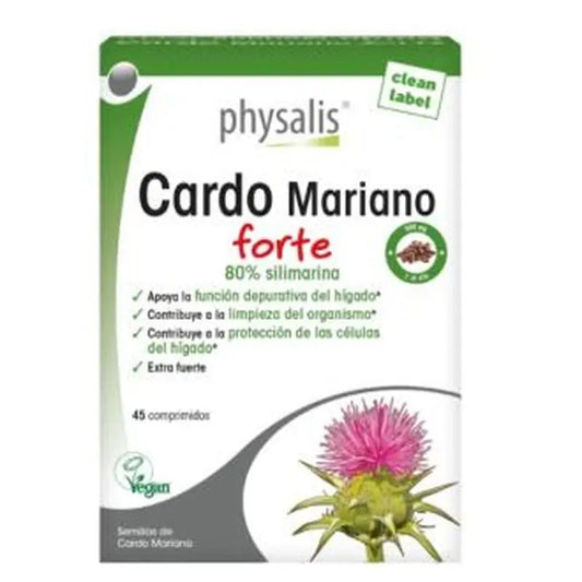 Physalis Cardo Mariano Forte 45 Comprimidos