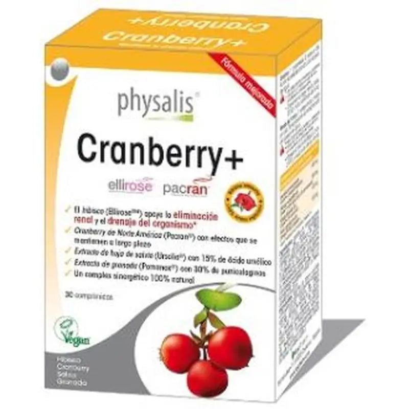 Physalis Cranberry+ Bio 30 Comprimidos