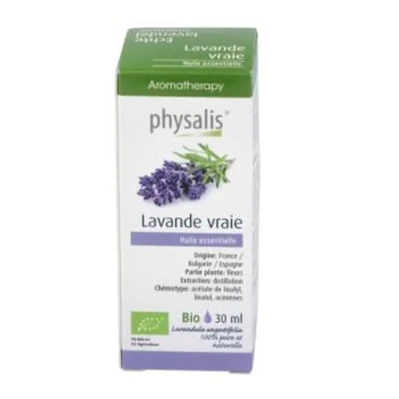 Physalis Esencia Lavanda Verdadera 30Ml. Bio