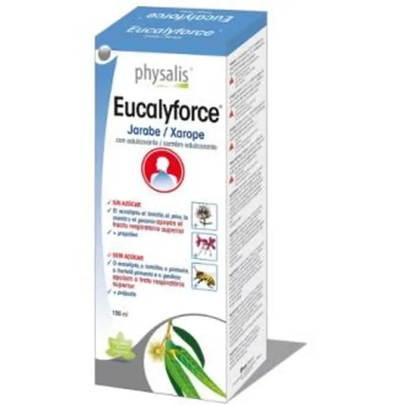 Physalis Eucalyforce Jarabe S/A 150Ml. Bio