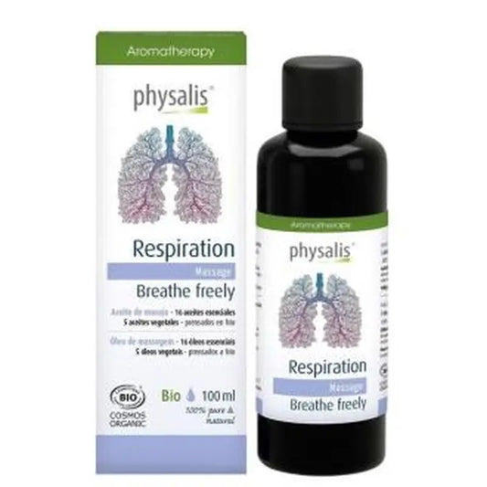 Physalis Respiration Respira Libre Aceite Masaje 100Ml. Bio