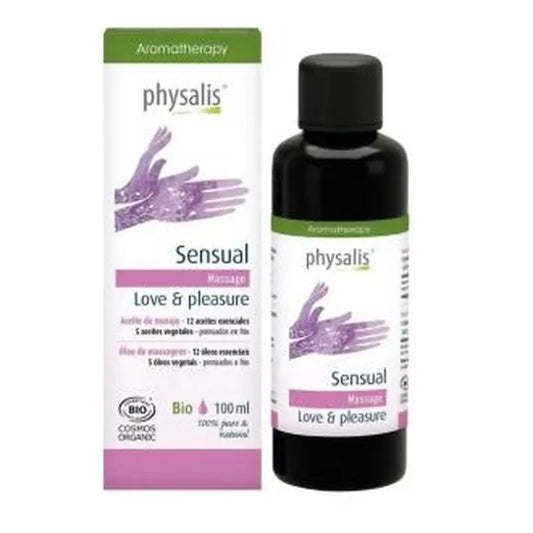 Physalis Sensual Amor Y Placer Aceite Masaje 100Ml. Bio