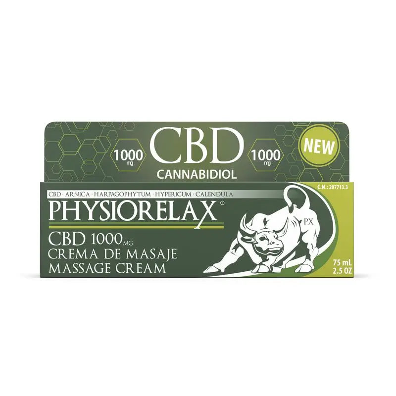 Physiorelax CBD Massage Cream, 75 ml