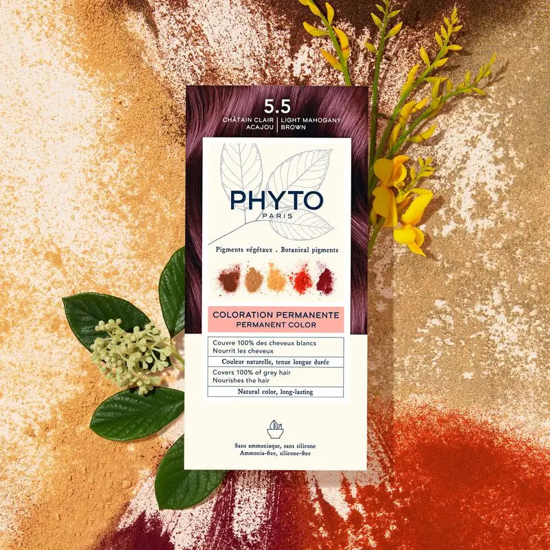 Phyto Color 5.5  Castaño Claro Caoba