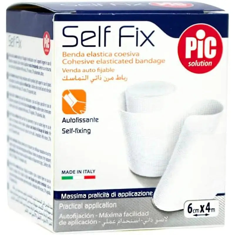 Pic Venda Elástica Autoajustable Self Fix 6Cmx4M