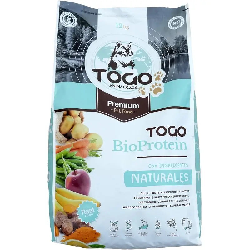 Hypoallergenic Togo Dog Food, 12 kg