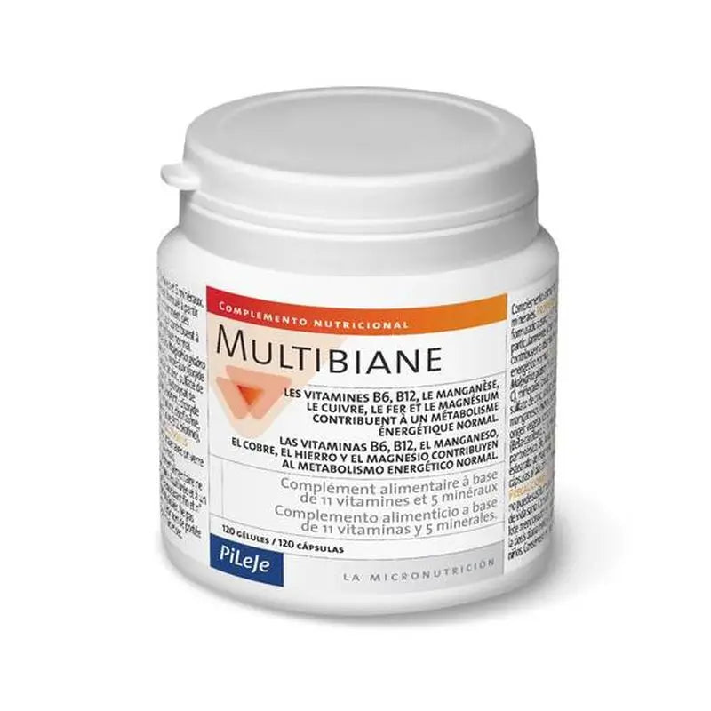 Pileje Multibiane 586 Mg, 120 Cápsulas      