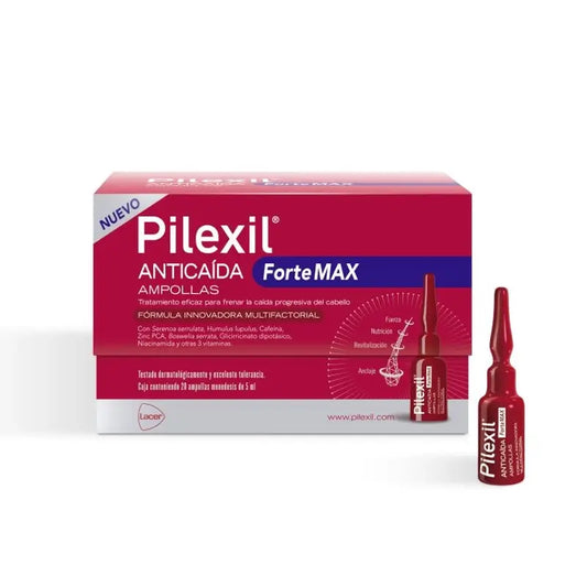 Pilexil Forte Max Ampoules 20 Units, 100 ml