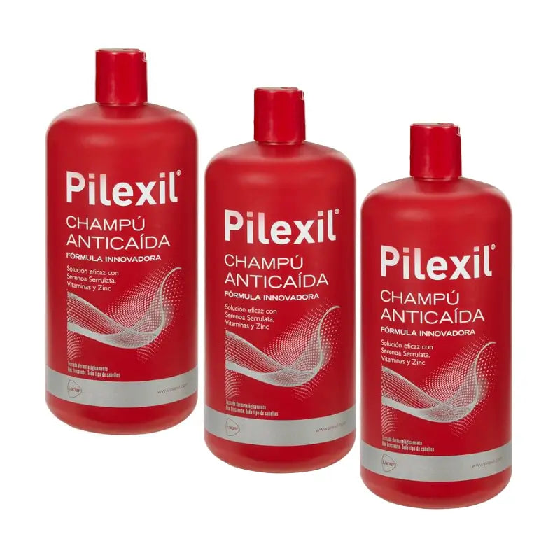 Pilexil Triplo Anti-Hair Loss Shampoo 900 ml