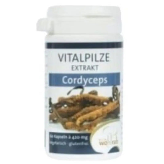 Pilze Wolhrab Cordyceps 60 Cápsulas