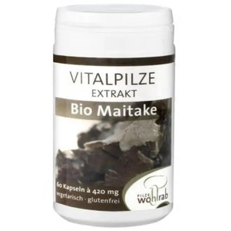 Pilze Wolhrab Maitake Bio 60 Cápsulas