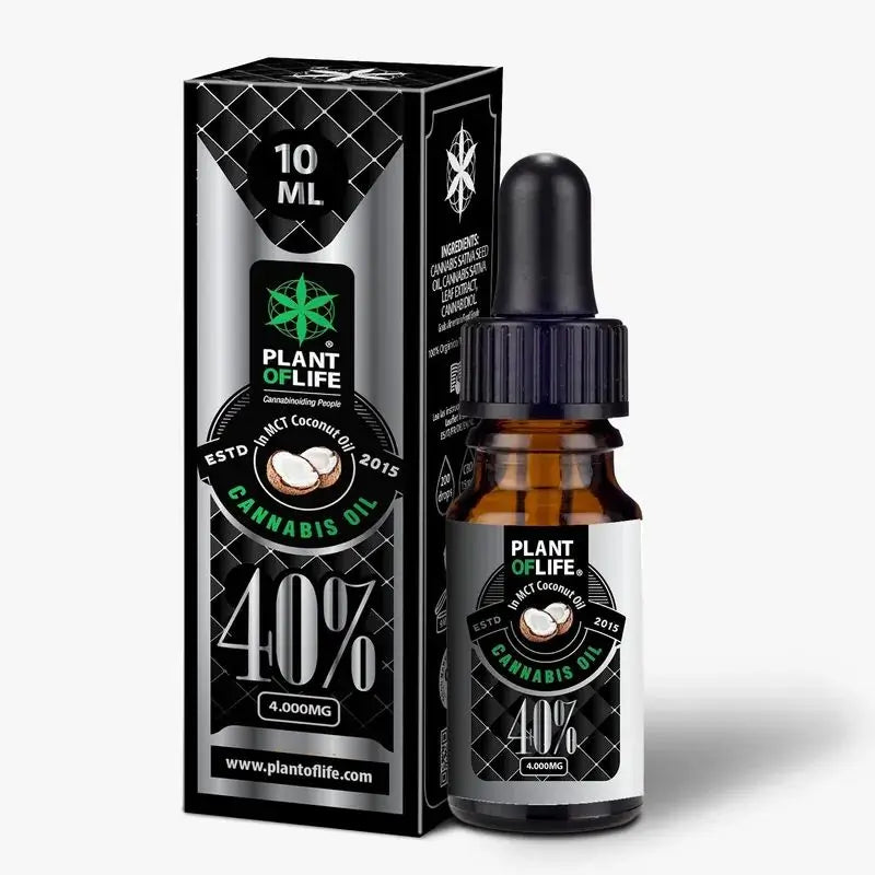 Plant Of Life Coconut Oil With CBD 40% , 10 ml