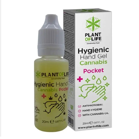 Plant Of Life Organic Cannabis Alkogel , 20 ml