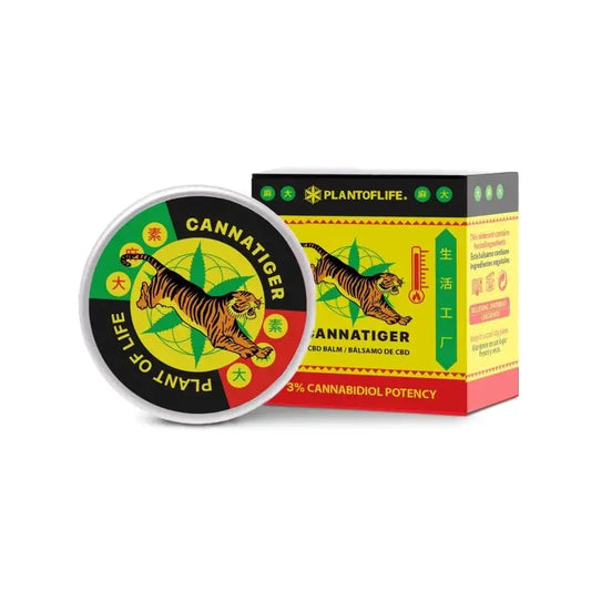 Plant Of Life Tiger Balm Cannatiger CBD 3% (360Mg) , 12 ml