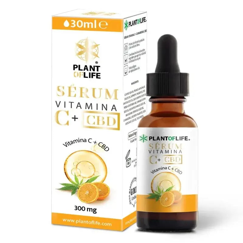 Plant Of Life Vitamin C & CBD Serum, 30 ml