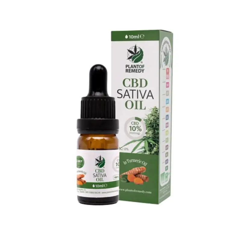 Plant Of Remedy Curcuma Oil 10% CBD , 10 ml