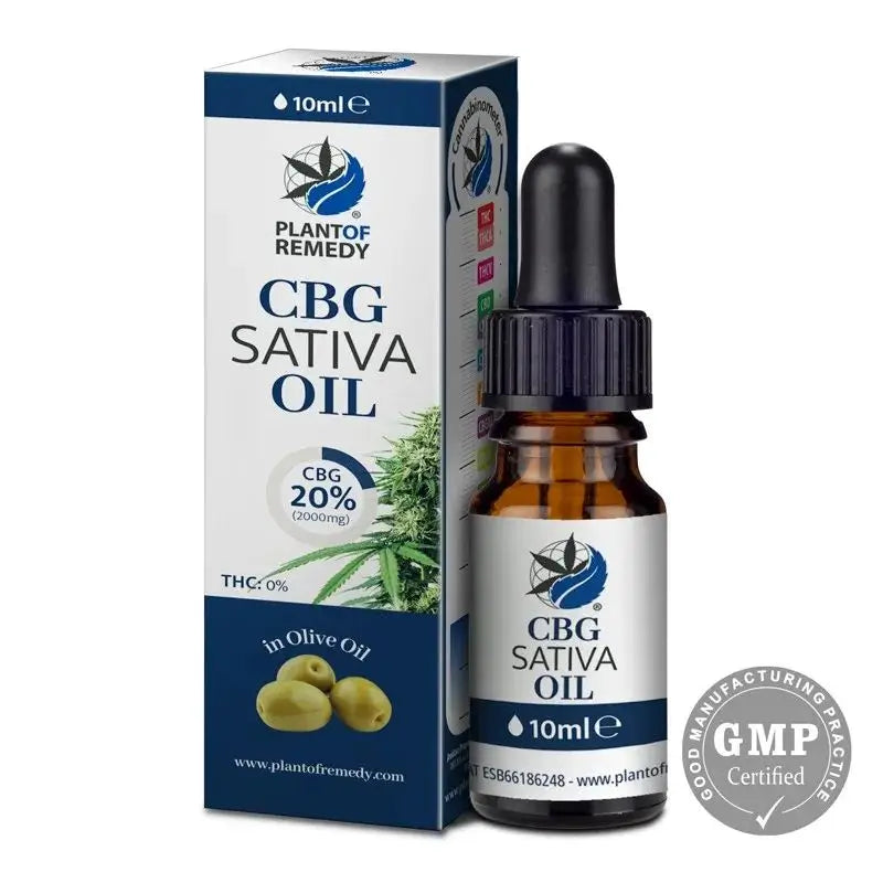 Plant Of Remedy Olive Oil With 20% Cbg , 10 ml