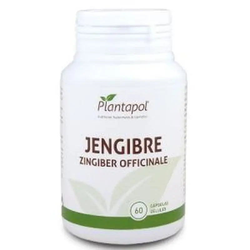 Plantapol Jengibre 600Mg. 60 Cápsulas