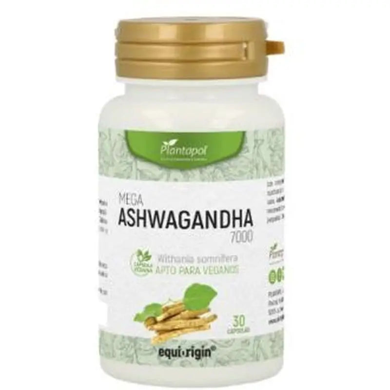 Plantapol Mega Ashawagandha 7000 30 Cápsulas