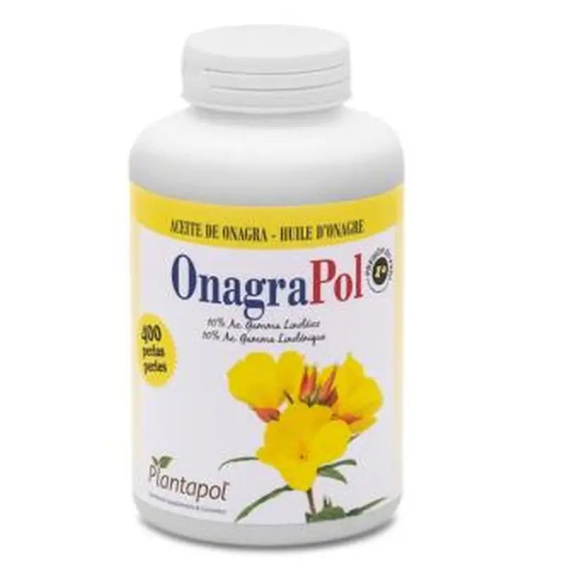 Plantapol Onagrapol (Aceite De Onagra) 500Mg. 400Perlas