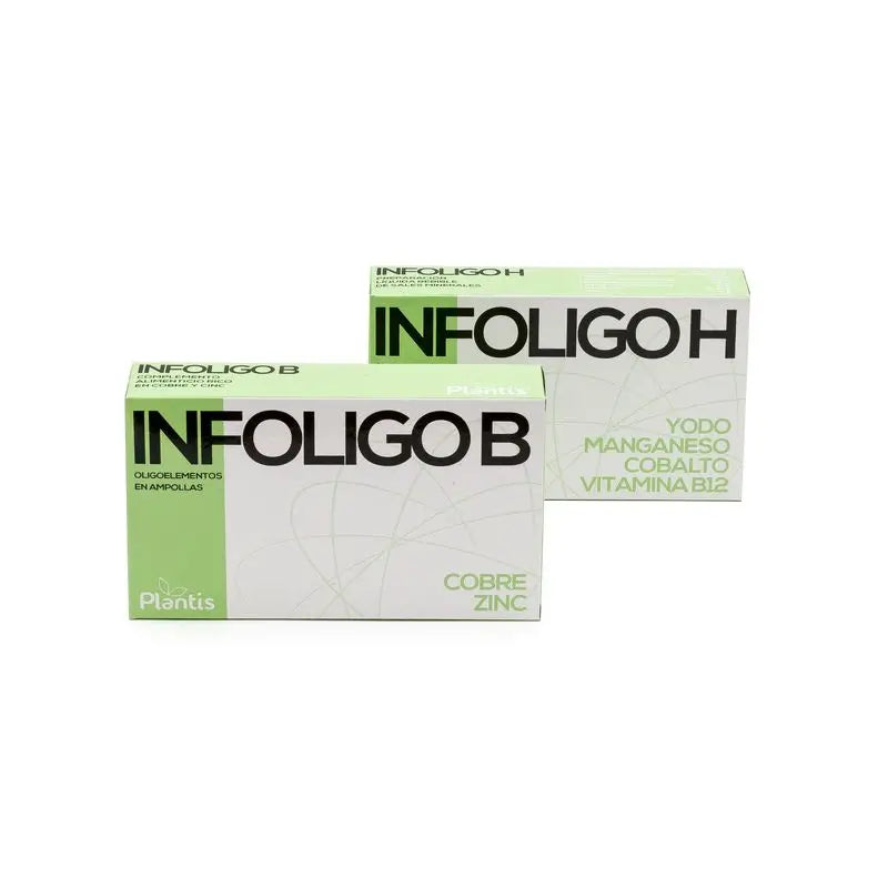 Plantis Infoligo M , 20 ampollas de 5 ml