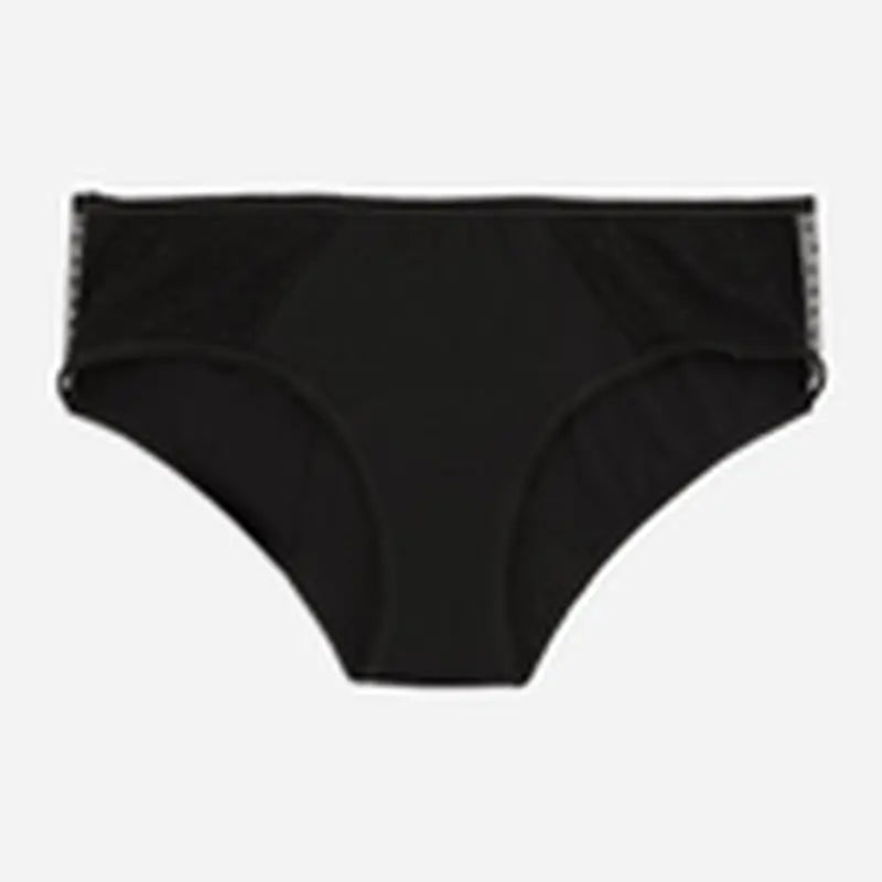 Platanomelon Kiwitas Classic Plumeti Menstrual Panties Black / Xxl