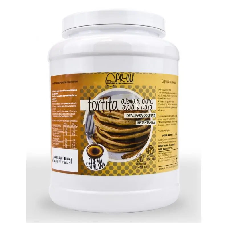 Pr-Ou Clear+Oatmeal Cream Flavour Pancake 1Kg. Sg