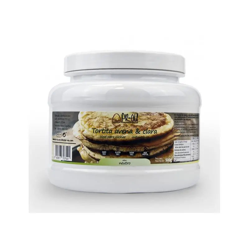 Pr-Ou Clear+Oatmeal Pancake Neutral Flavour 500Gr. Sg