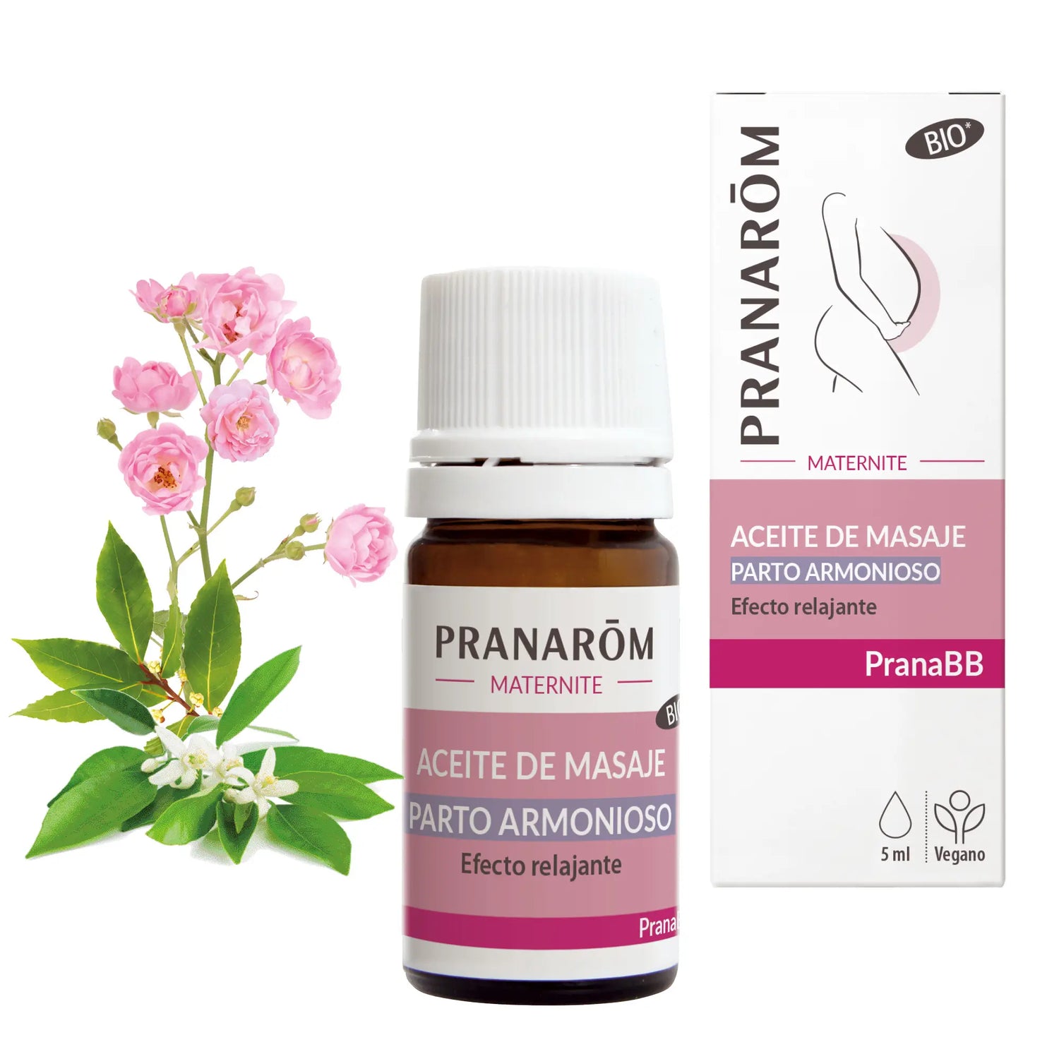 Pranarôm Aceite De Masaje BIO, 5 ml