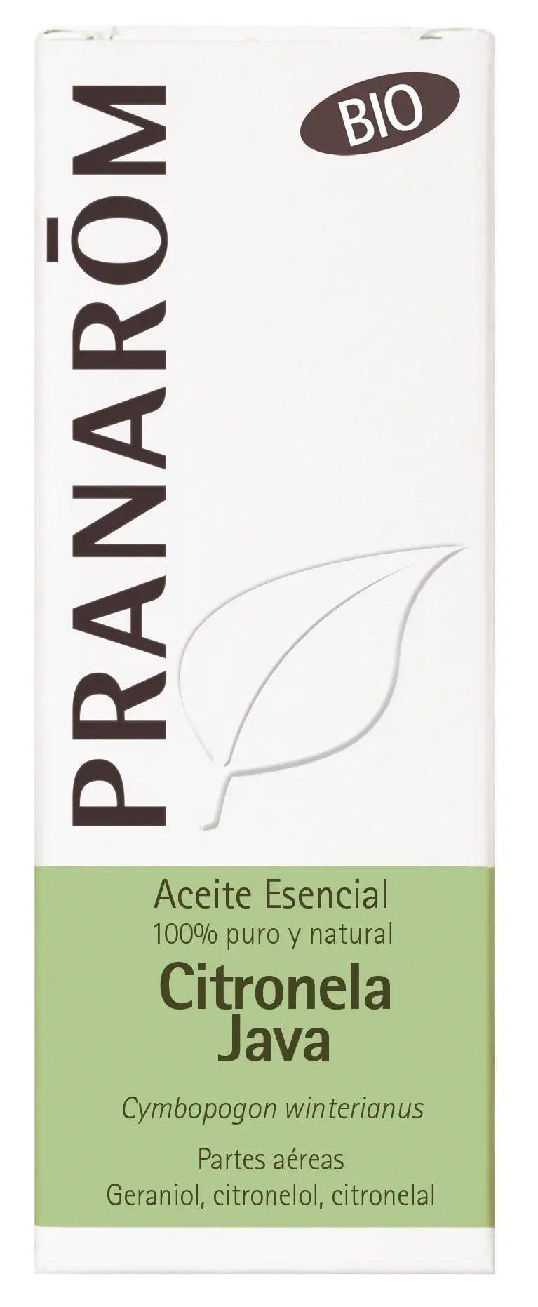 Pranarom Aceite Esencial Citronella Java BIO, 10 ml