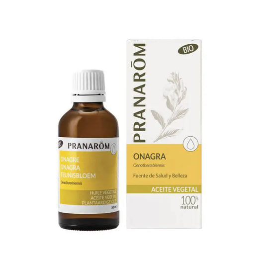 Pranarom Aceite Vegetal de Onagra BIO, 50 ml