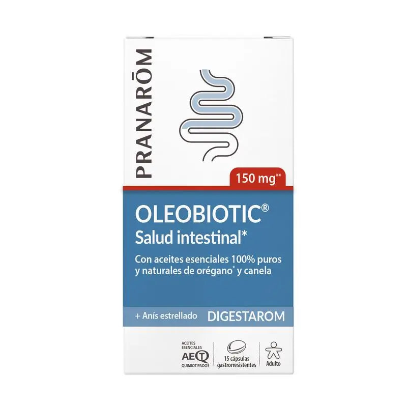 Pranarôm Digestarom Oleobiotic Capsules, 150 ml