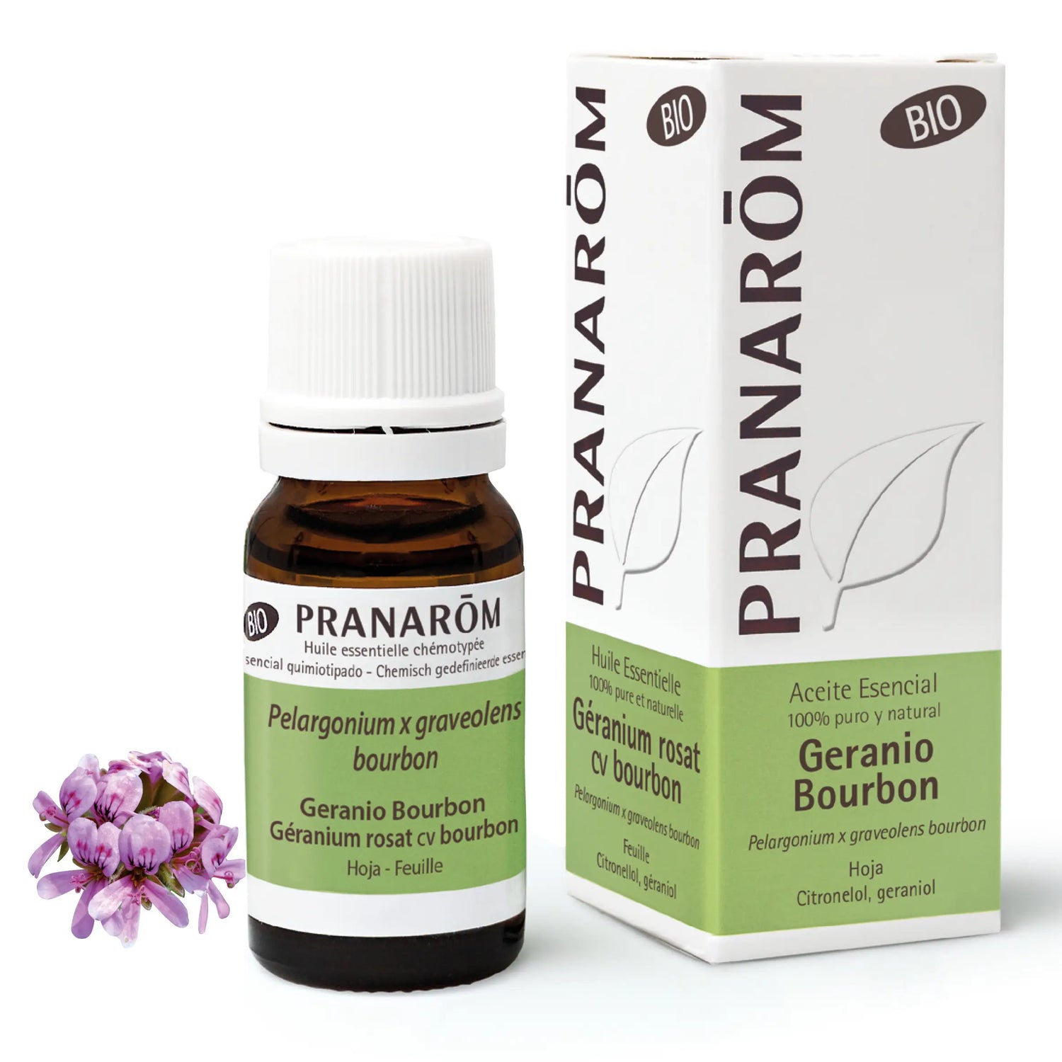 Pranarôm Geranio Bourbon BIO 10 ml