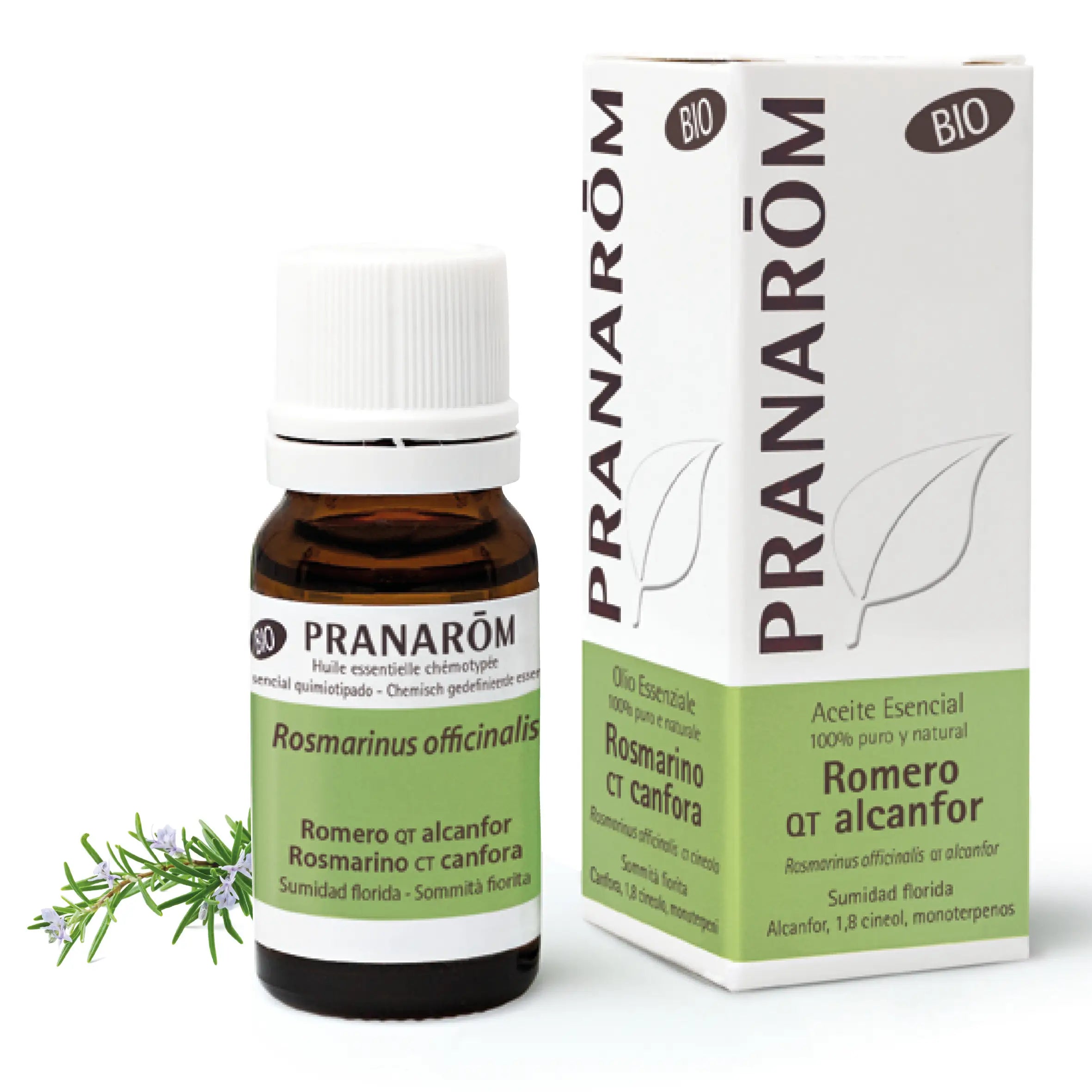 Pranarôm Romero Qt  Alcanfor BIO, 10 ml