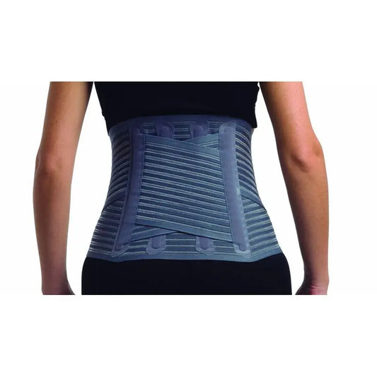 Primspine Care Faja Lumbosacra Semirrígida Cruce Lumbar Gris L