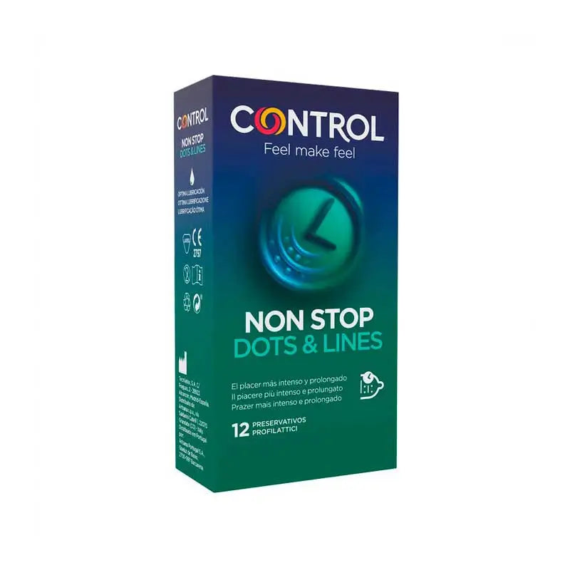 Control Non Stop Dots & Lines 12 unidades