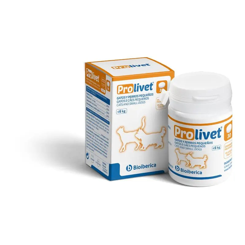 Prolivet Cats and Small Dogs, 30 Tablets