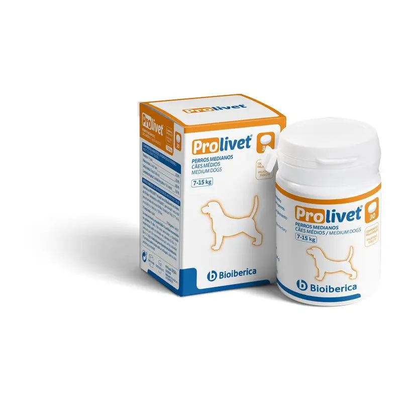 Prolivet Medium Dogs 30 Tablets